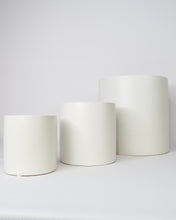 Load image into Gallery viewer, Dani Cylinder Plant Pot Matte White
