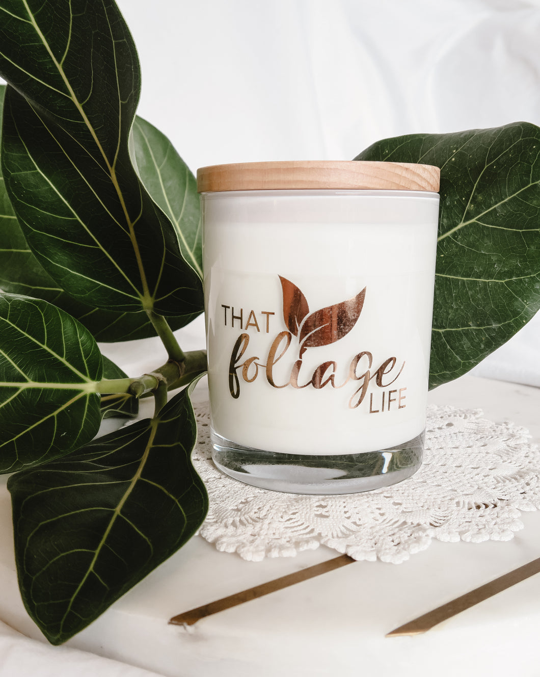 That Foliage Life hand poured soy candles