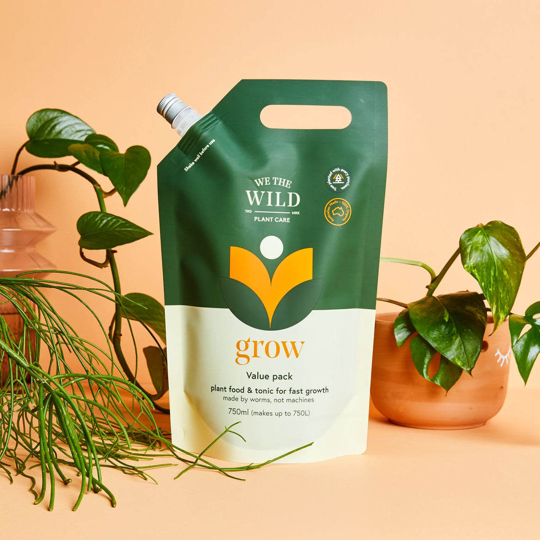 We The Wild GROW CONCENTRATE Value Pack 750ml