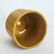 Load image into Gallery viewer, Zari Pot Mustard 130mm

