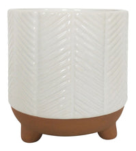 Load image into Gallery viewer, Zari Pot White 130mm
